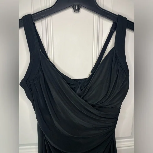 NEW Dreamsuit by Miracle Brands Black Slimming Control Underwire Swim Dress 10 - Picture 4 of 10